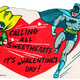 Illustration for article titled 1960s emBatman/em Valentine’s Day Cards Are Weirdly Awesome